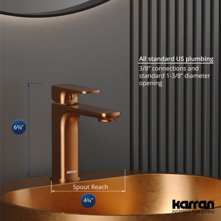 A large image of the Karran USA KBF510 Alternate Image