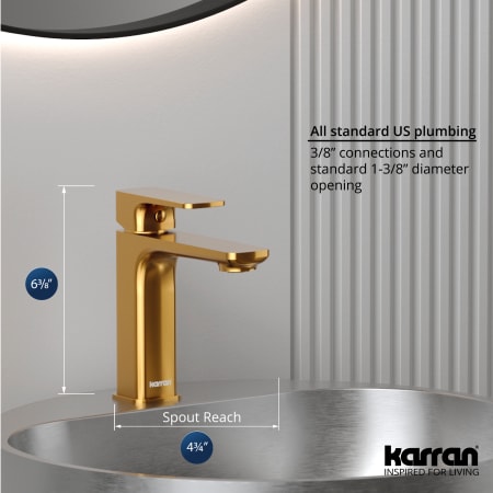 A large image of the Karran USA KBF510 Alternate Image