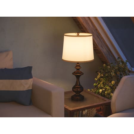 Kenroy Home 21430CH Chrome Stratton 1 Light Table Lamp ...
