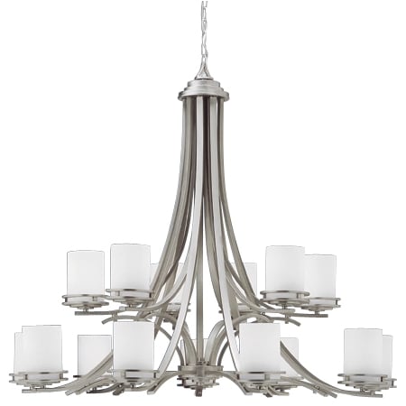 A large image of the Kichler 1675 Pictured in Brushed Nickel