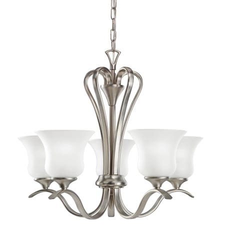 A large image of the Kichler 2085 Pictured in Brushed Nickel