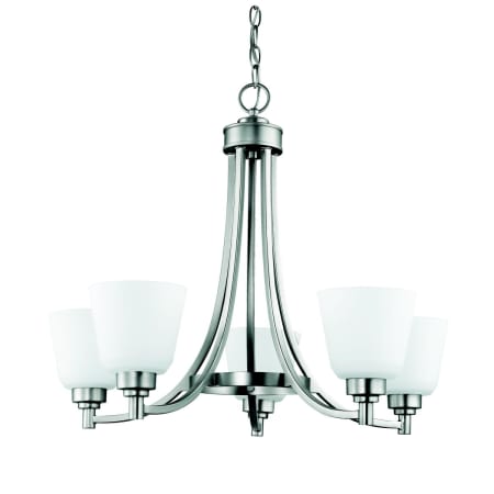 A large image of the Kichler 2451 Brushed Nickel