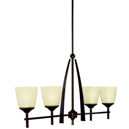 A large image of the Kichler 2915 Pictured in Marbled Bronze