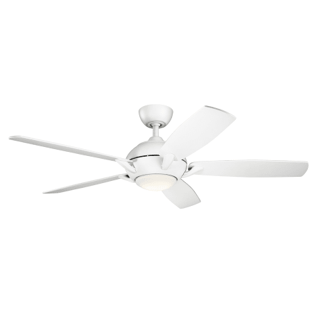 A large image of the Kichler 330001 Matte White