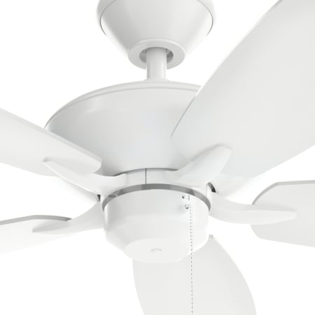 A large image of the Kichler 330164 Kichler Renew Energy Star Ceiling Fan Close Up