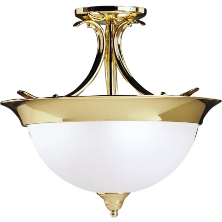 A large image of the Kichler 3623 Pictured in Polished Brass