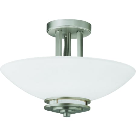 A large image of the Kichler 3674 Pictured in Brushed Nickel