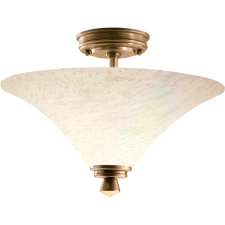 A large image of the Kichler 3719 Pictured in Natural Brass
