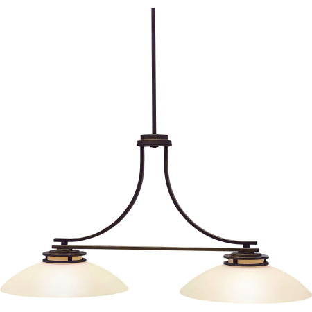 A large image of the Kichler 3875 Pictured in Olde Bronze
