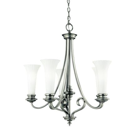 A large image of the Kichler 42151 Pictured in Brushed Pewter