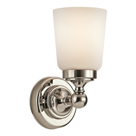 A large image of the Kichler 45165 Polished Nickel