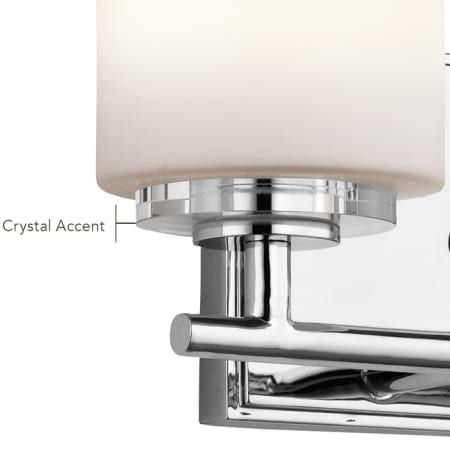 A large image of the Kichler 45501 Crystal Accent