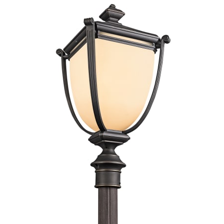 A large image of the Kichler 49105FL Rubbed Bronze