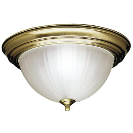 A large image of the Kichler 8654 Pictured in Antique Brass