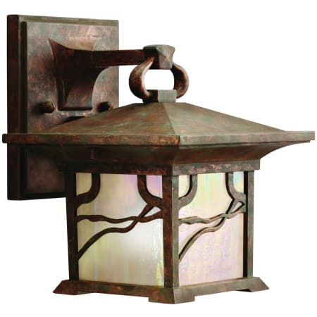 A large image of the Kichler 9024 Pictured in Distressed Copper