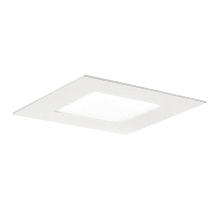 A large image of the Kichler DLSL06S3090 Direct-to-Ceiling 6" Square Slim LED Downlight