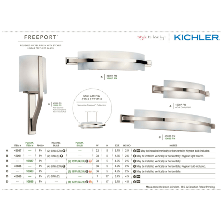 A large image of the Kichler 10687 The Kichler Freeport Collection from the Kichler Catalog.