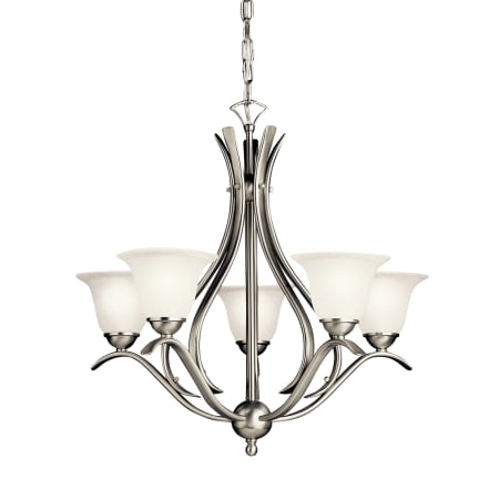 A large image of the Kichler 10320 Brushed Nickel
