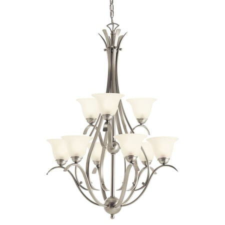 A large image of the Kichler 10420 Brushed Nickel