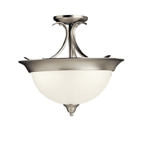 A large image of the Kichler 10823 Brushed Nickel