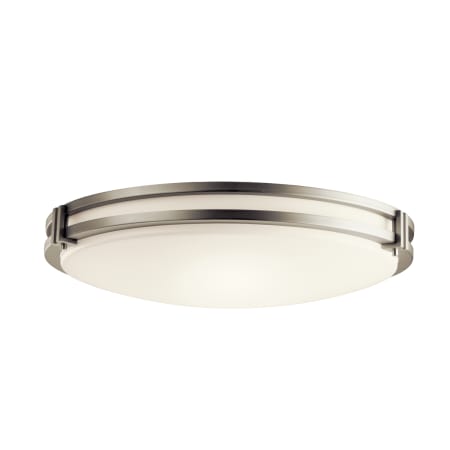 A large image of the Kichler 10828 Brushed Nickel