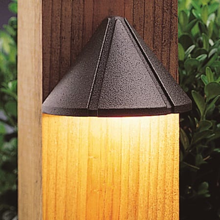 Bronze Hinkley Lighting 1546-LED 12v 2.4VA 1.5w 3" LED Outdoor Deck