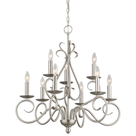 A large image of the Kichler 1714 Brushed Nickel