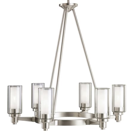 A large image of the Kichler 2344 Brushed Nickel