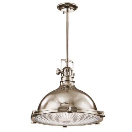 A large image of the Kichler 2691 Polished Nickel