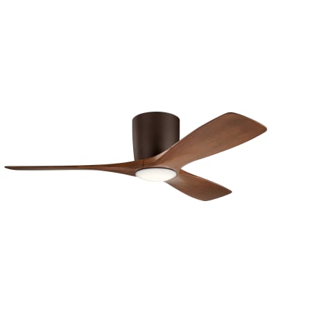 A large image of the Kichler 300032 Satin Natural Bronze