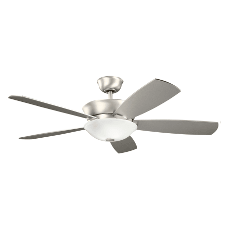 A large image of the Kichler 300167 Brushed Nickel finish shown with Silver side of reversible blades