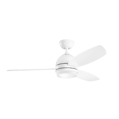 A large image of the Kichler 300175 Pictured in white with light