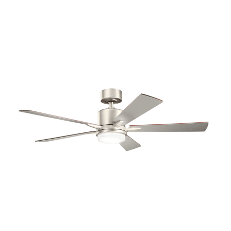 A large image of the Kichler 300176 Pictured in Brushed Nickel with Silver side of reversible blades