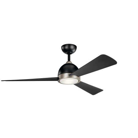 3 Blade Indoor Ceiling Fan, Black Blade Ceiling Fan