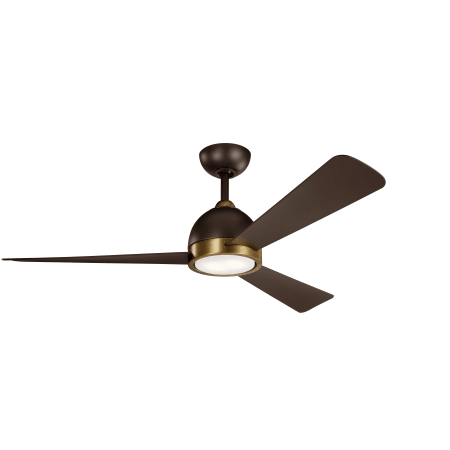 A large image of the Kichler 300270 Satin Natural Bronze