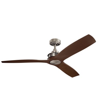 Kichler 300356ni Brushed Nickel Ried 56 3 Blade Indoor Outdoor Kichler 300356ni Ried 56 3 Blade Indoor Outdoor Ceiling Fan