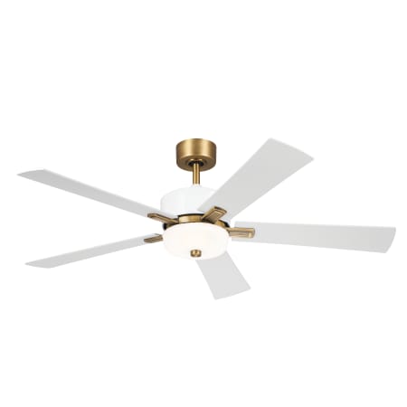 A large image of the Kichler 300395 Brushed Natural Brass