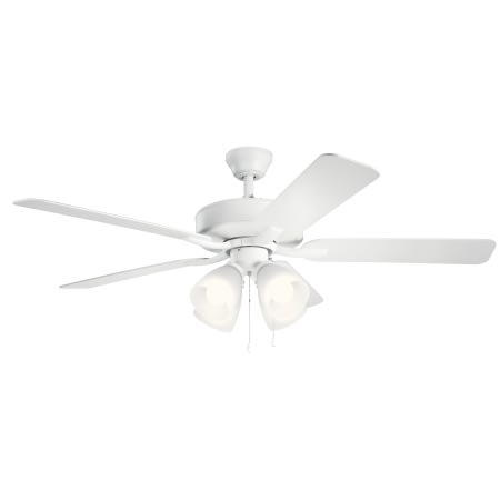 A large image of the Kichler 330016 Matte White