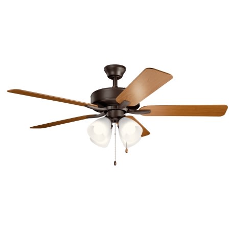 A large image of the Kichler 330016 Satin Natural Bronze