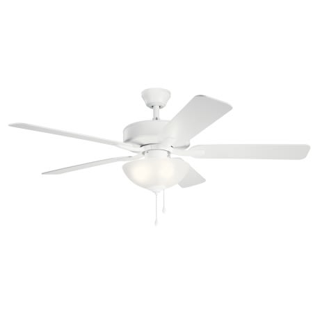 A large image of the Kichler 330017 Matte White
