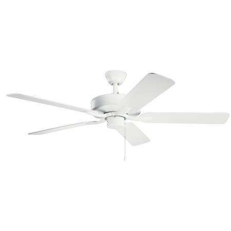 A large image of the Kichler 330018 Matte White