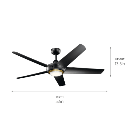 A large image of the Kichler 330089 Line Drawing