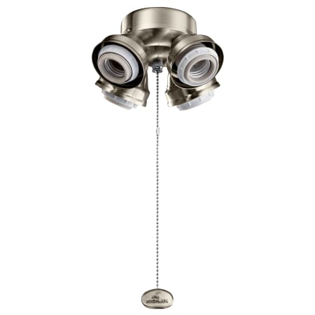 A large image of the Kichler 350210 Brushed Stainless Steel