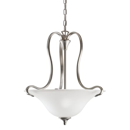 A large image of the Kichler 3585 Brushed Nickel