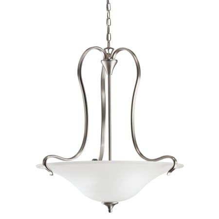 A large image of the Kichler 3586 Brushed Nickel