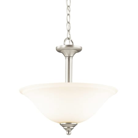 A large image of the Kichler 3694 Brushed Nickel
