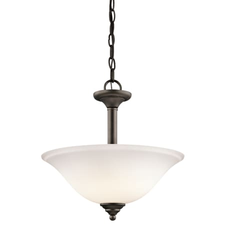 A large image of the Kichler 3694W Olde Bronze