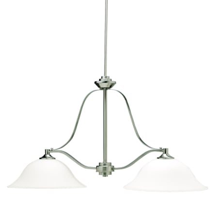 A large image of the Kichler 3882 Brushed Nickel