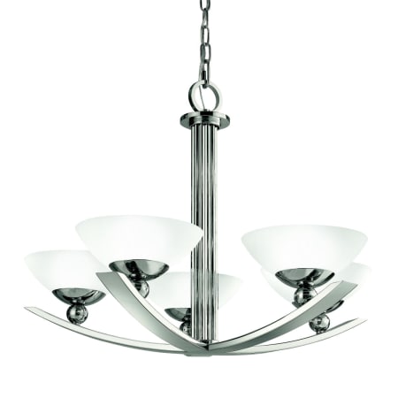 A large image of the Kichler 42001 Polished Nickel