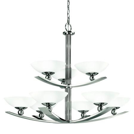 A large image of the Kichler 42003 Polished Nickel
